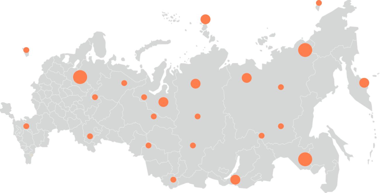 Карта партнеров